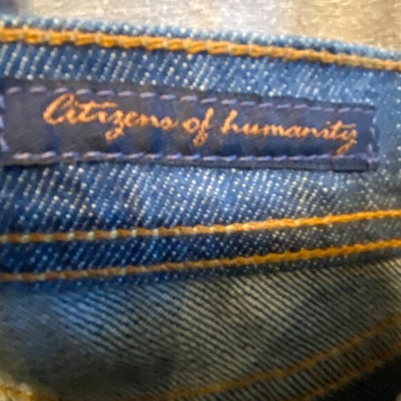 Citizens of Humanity by Jerome Dahan Naomi #065 Stretch Low Waist Flair SIZE 28 - Picture 4 of 10